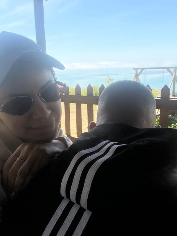 Tourists capture scenic moments at elevated Sveti Vlas location