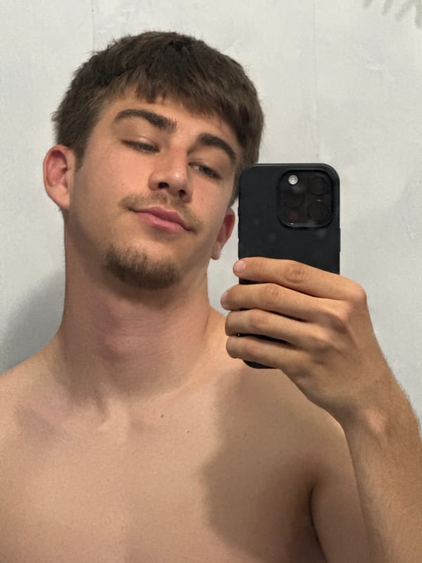 Young man takes indoor selfie in Sofia
