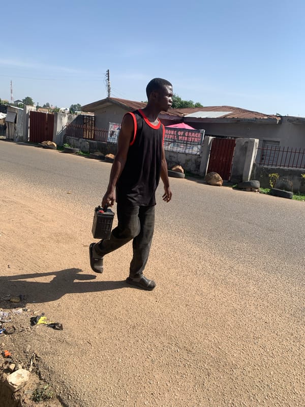 Morning street life documented across Jos, Nigeria