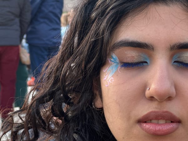 Young women enjoy afternoon at Milan's Parco Sempione