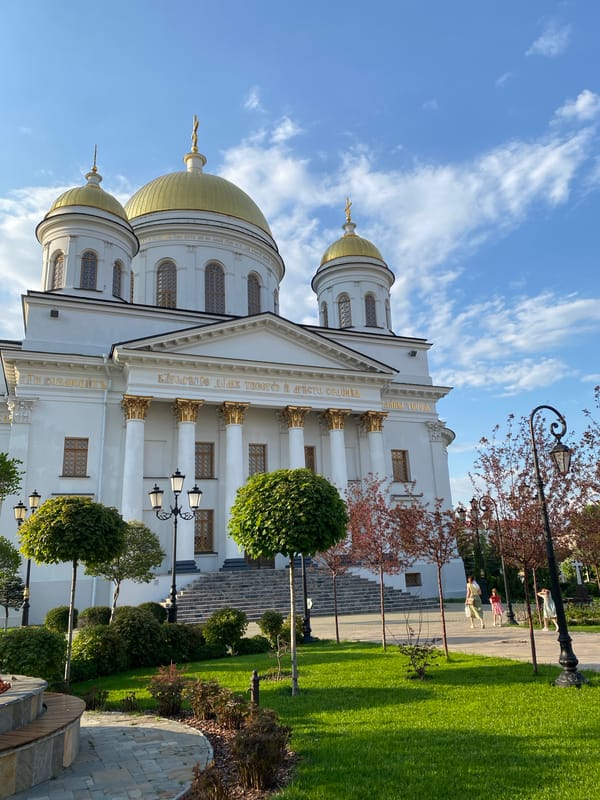 Church on Blood photographed in Yekaterinburg, Russia