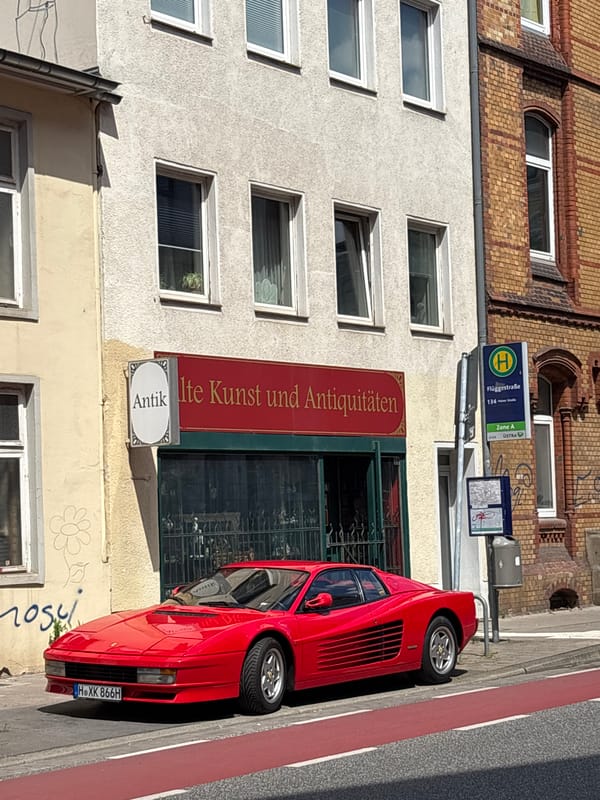 Classic cars spotted across Hanover on a sunny afternoon