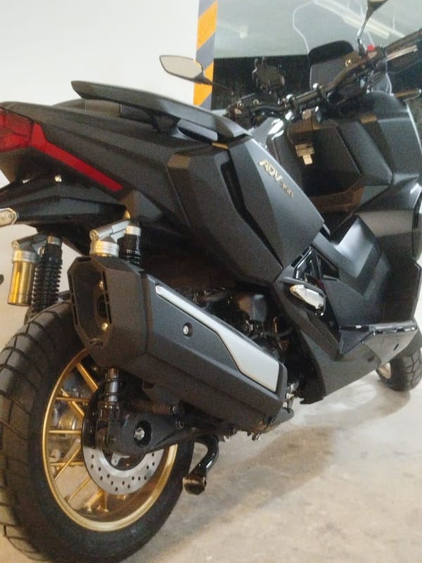 Motorcycle meetup in Phuket, bikes lined up indoors