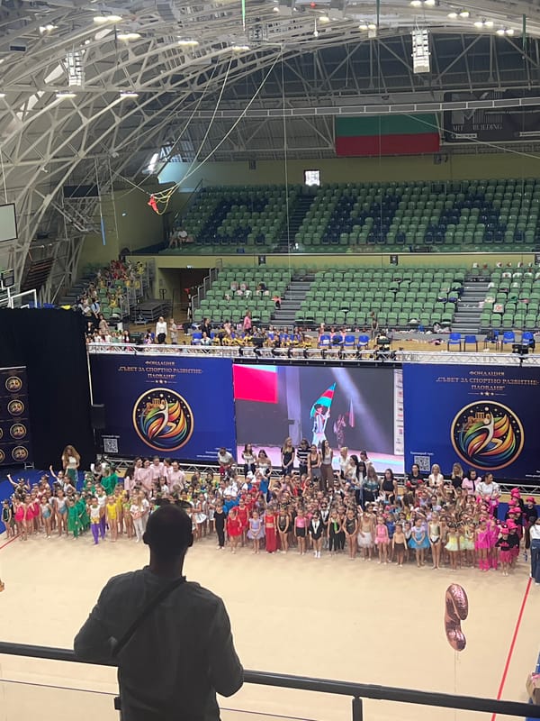Gymnastics competition and gym morning in Plovdiv