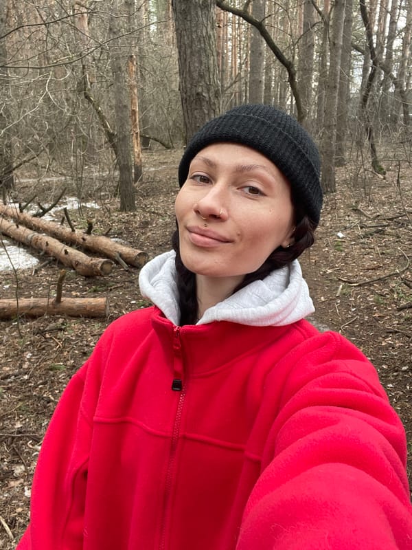 Morning dog walk observed in Izhevsk forest