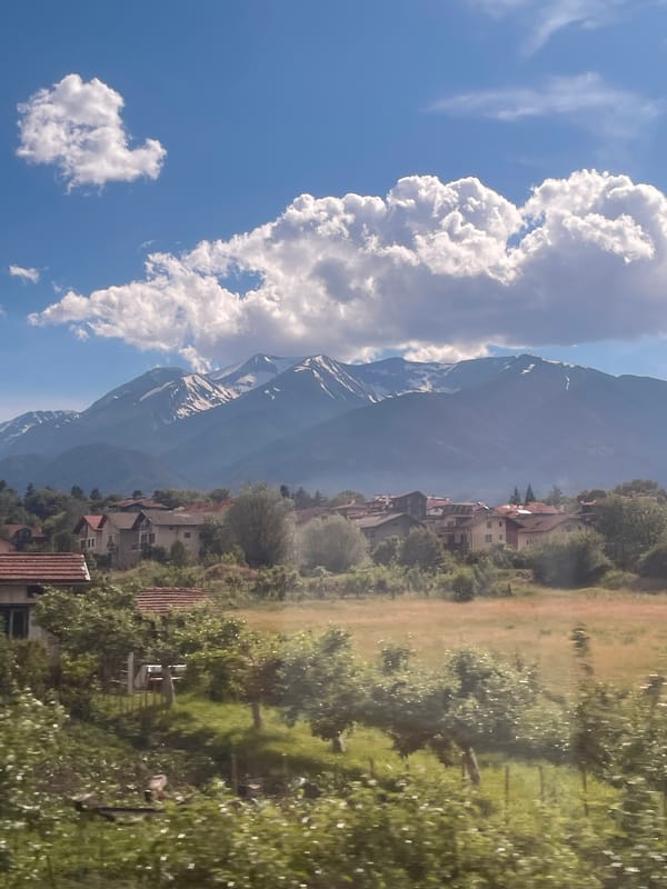 Alpine village tour documented through 11 scenic photographs