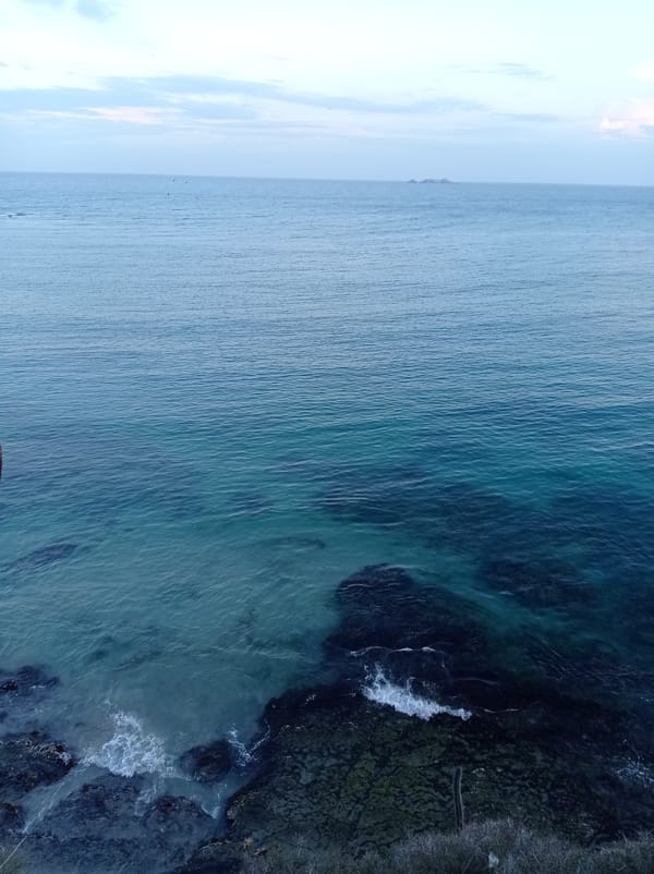 Evening coastal views documented at Pampatar fortification, Venezuela