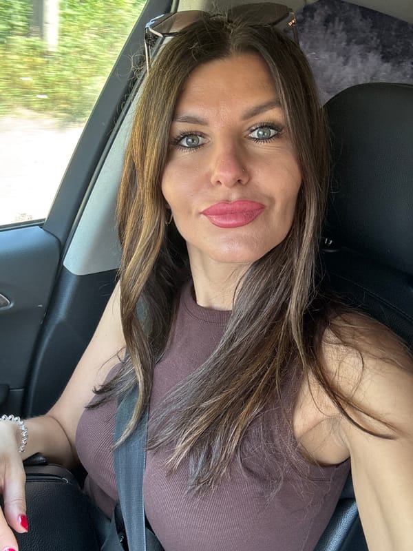 Selfie session inside a car in Noviy, Russia