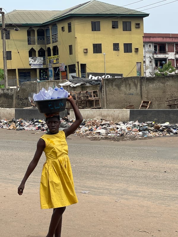 Daily street life documented in Nigerian urban centers