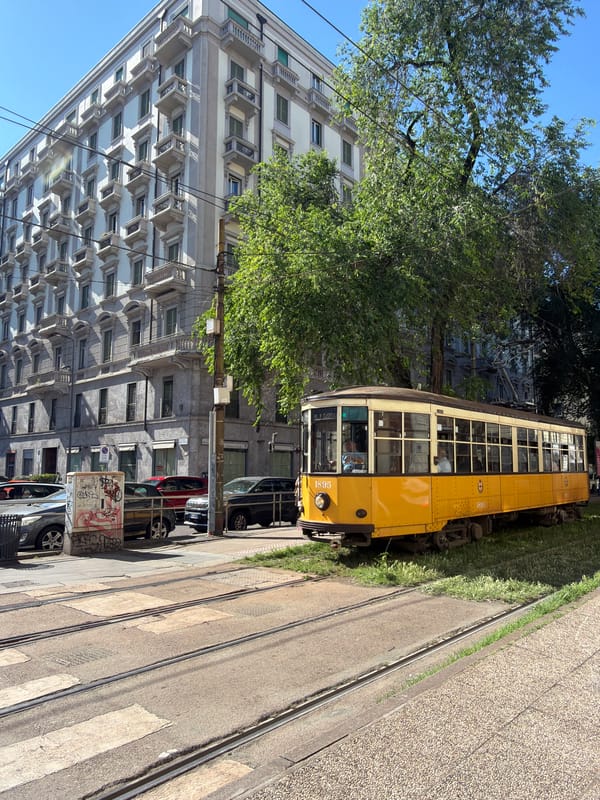Milan street life captured in three moments across city