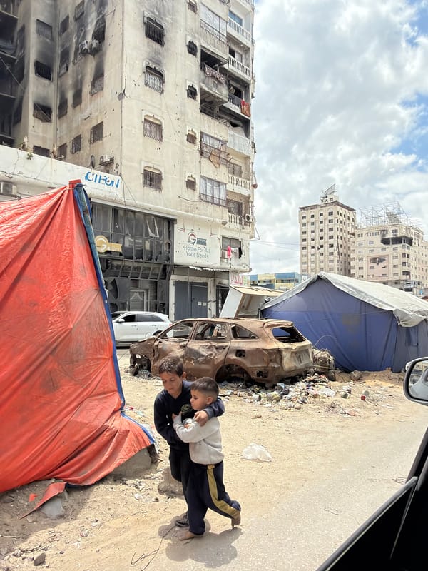 Gaza building damage documented in morning observations