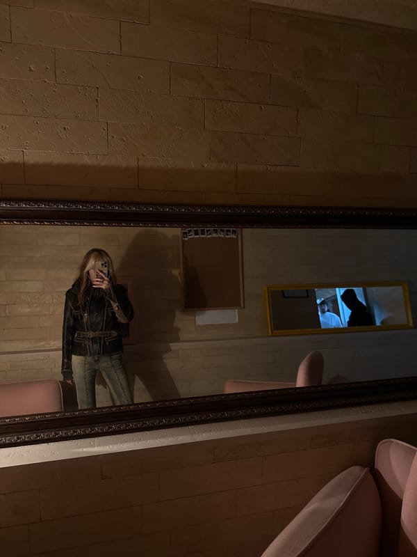 Woman takes mirror selfie in Moscow apartment