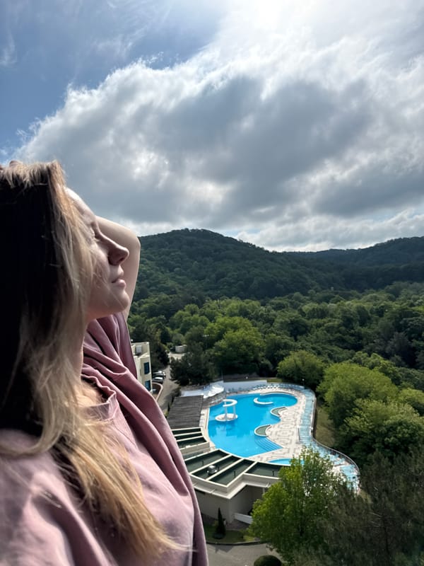 Woman photographed at Black Sea resort in Nebug, Russia