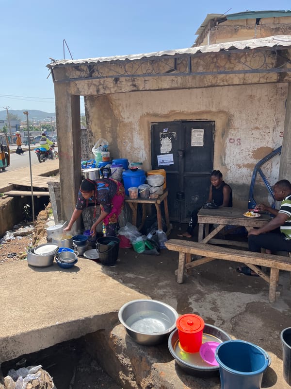 Morning street life documented in Rafin Par, Nigeria