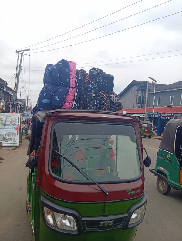 Morning street life documented across Nigerian commercial districts