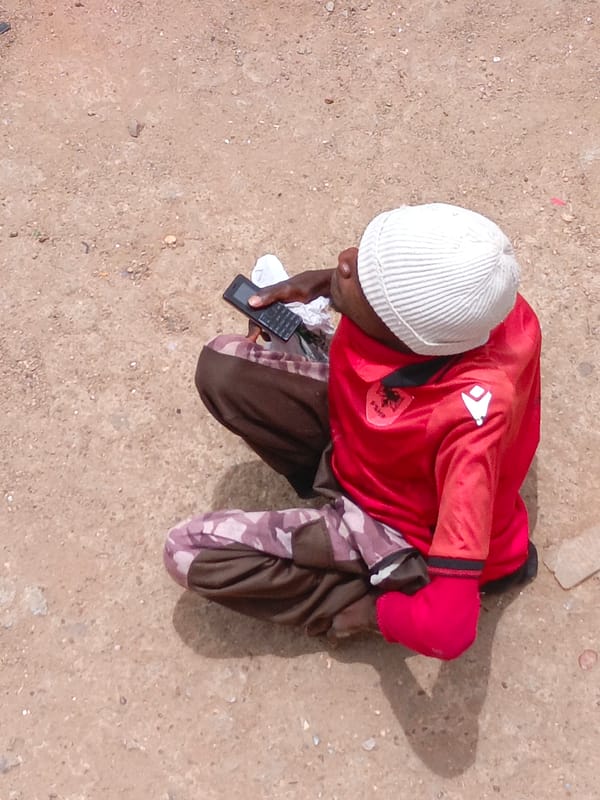 Heavy cargo trucks observed in busy Jos commercial district