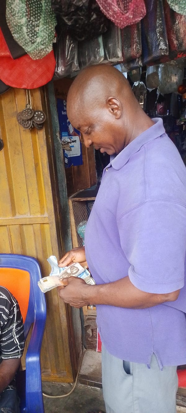 Daily commerce scenes captured in Lokoja, Nigeria shops