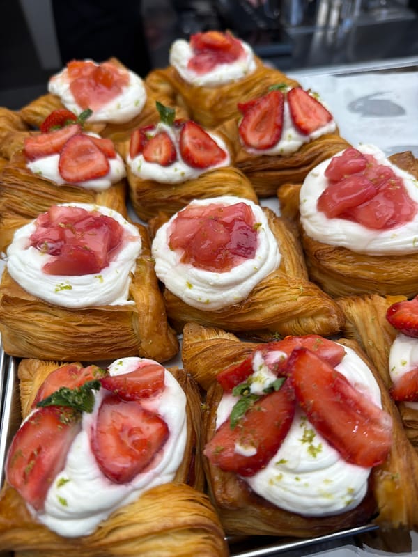 Café morning in Izhevsk: pastries, tea, and good company.