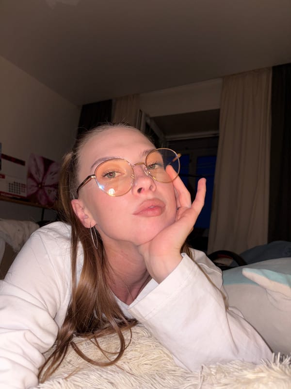 Relaxed indoor self-portrait session, Perm bedroom, June 2026