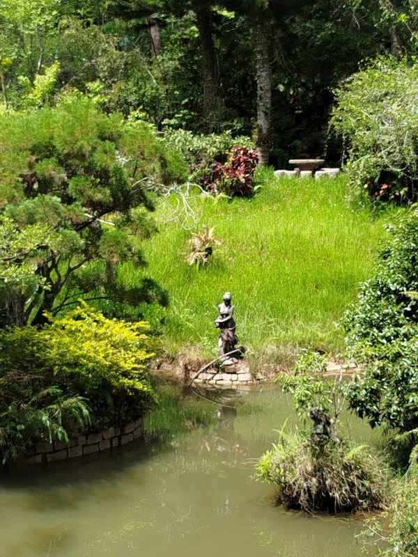 Garden tour documented in Da Lat, Vietnam park area