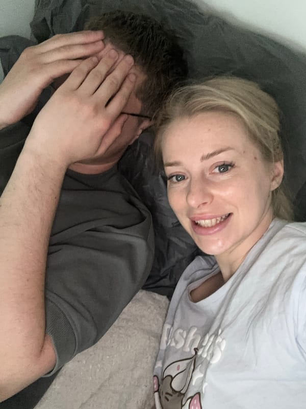 Morning bedroom documentation captured in Krakow apartment