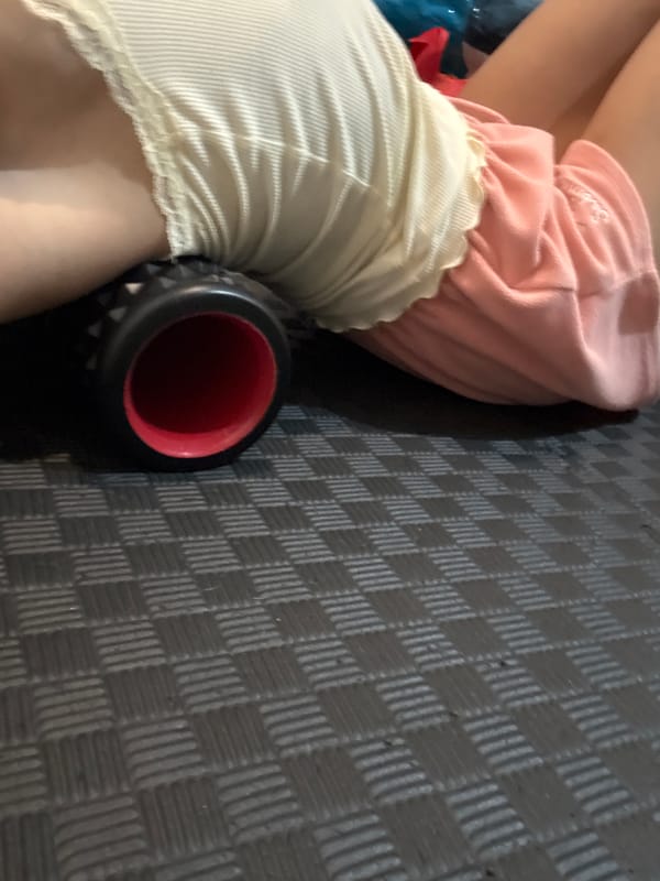 Person performs hour-long recovery routine in Karon, Thailand