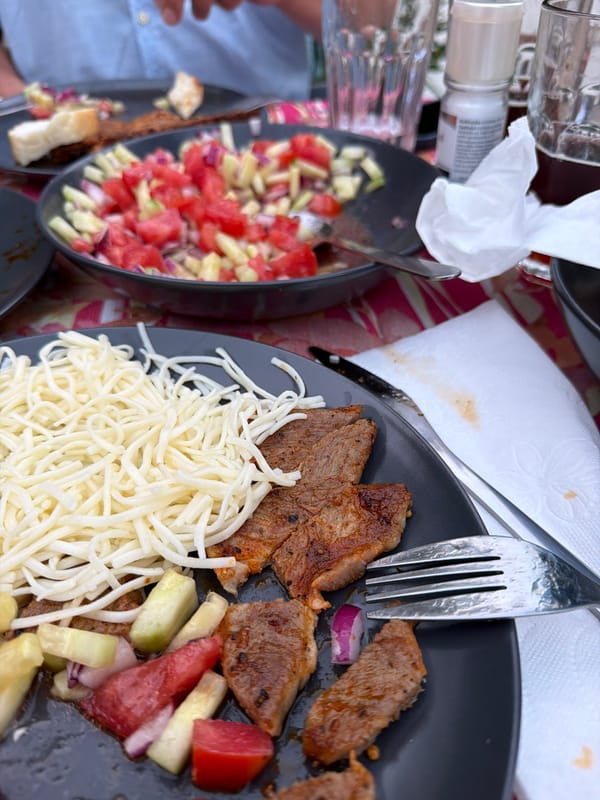 Outdoor dining in Općina Baška, Croatia