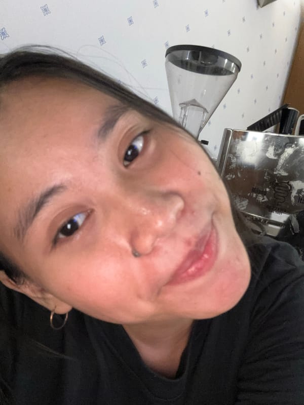 Selfie session at a South Jakarta café, July 2026