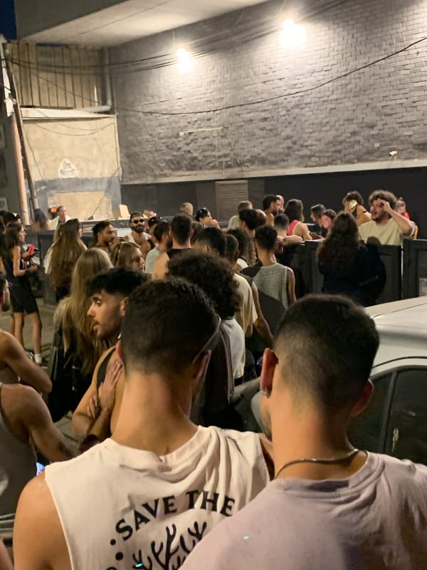 Electronic music event across Tel Aviv venues and streets