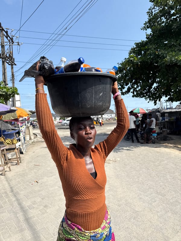 Daily life scenes documented across Lagos area communities