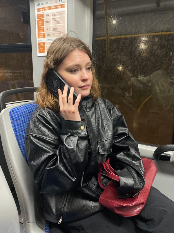 Rainfall observed from public transport in Yekaterinburg