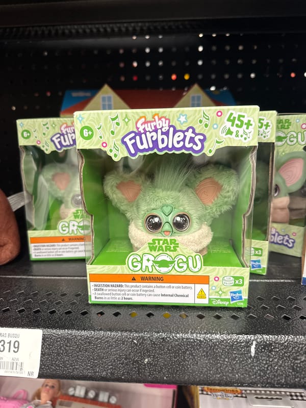 Star Wars Grogu Furby toys spotted on retail shelf