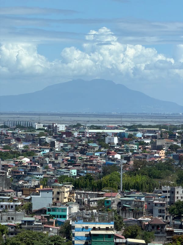 Morning landscape photograph captured in Taguig, Philippines