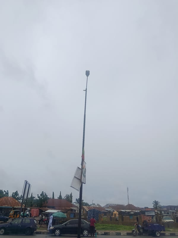 Rainy morning street scenes documented across Jalingo, Nigeria