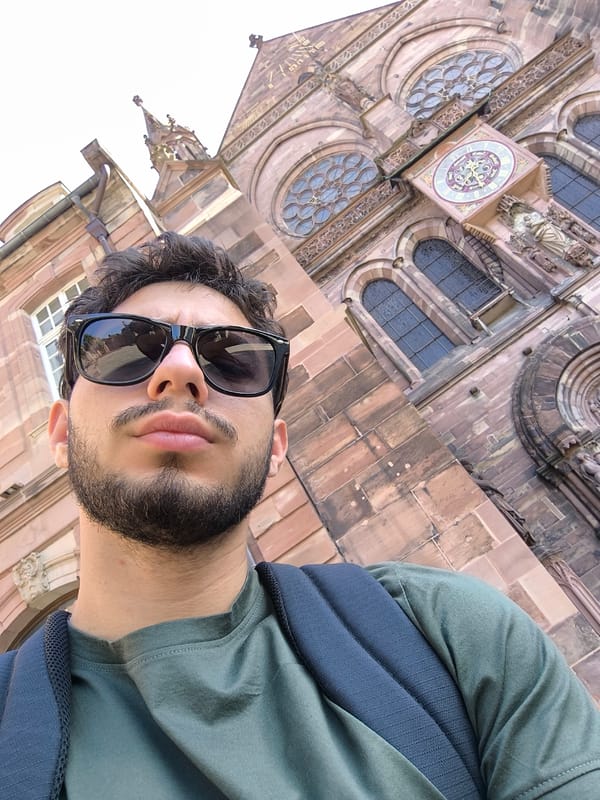 Afternoon visit to Strasbourg Cathedral, selfies and architecture shots