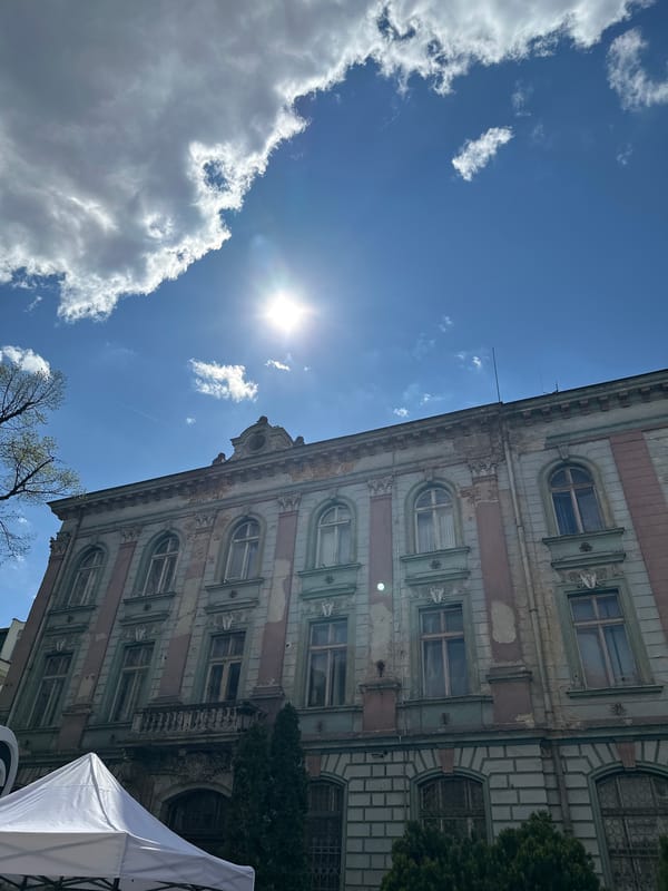 Building exterior documented in Plovdiv, Bulgaria