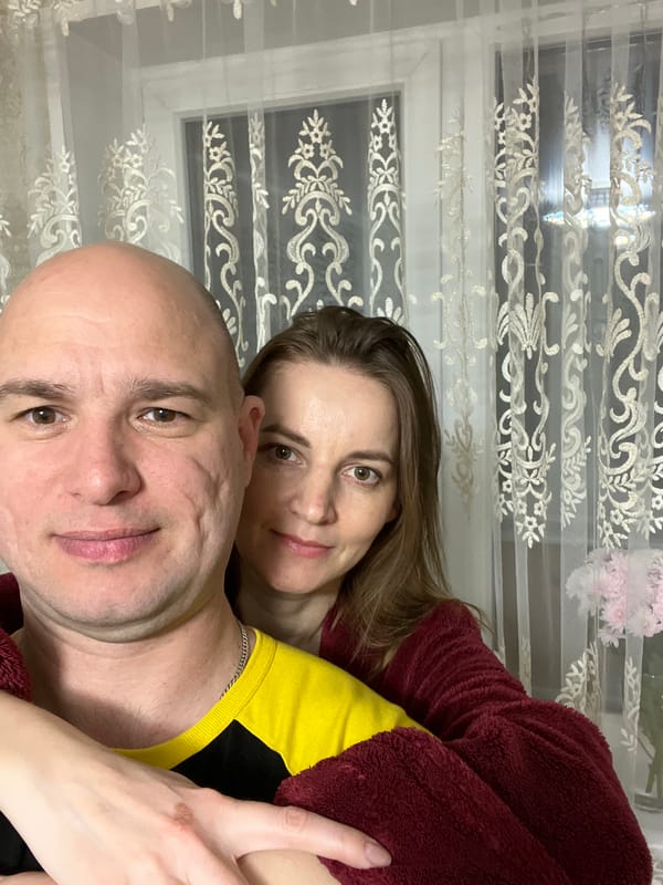 Couple's selfie and teddy bear photo captured same location
