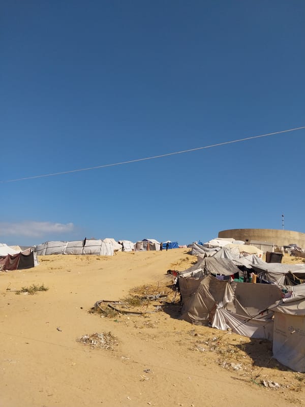 Morning scenes captured from Khan Yunis refugee camp