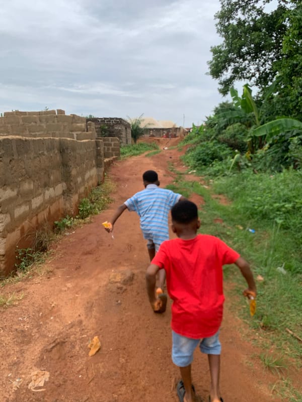 Daily life scenes documented in Ukwu-Abwa Nigeria community