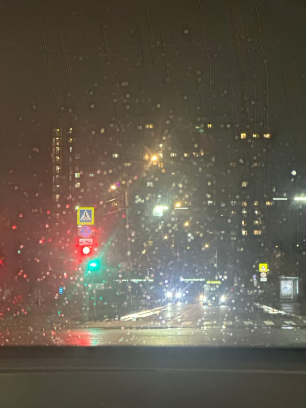 Personal moments documented across Moscow afternoon