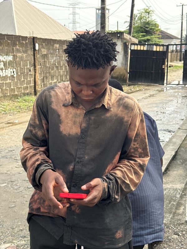 Morning street life documented in Ado, Nigeria