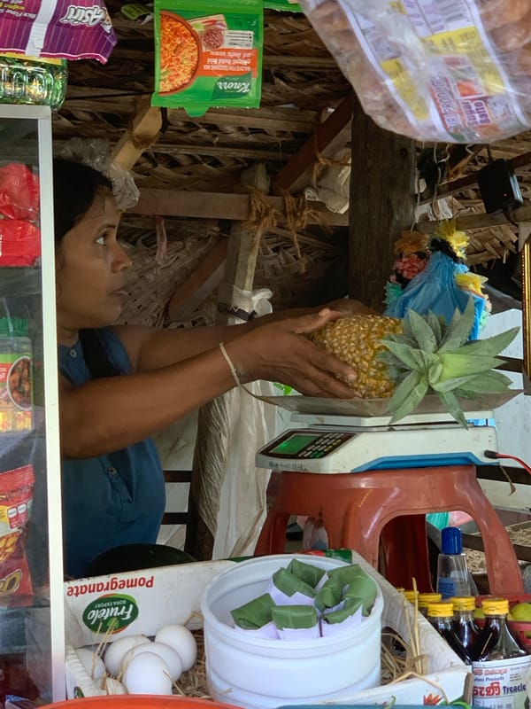 Daily life scenes documented in Kabalana, Sri Lanka morning