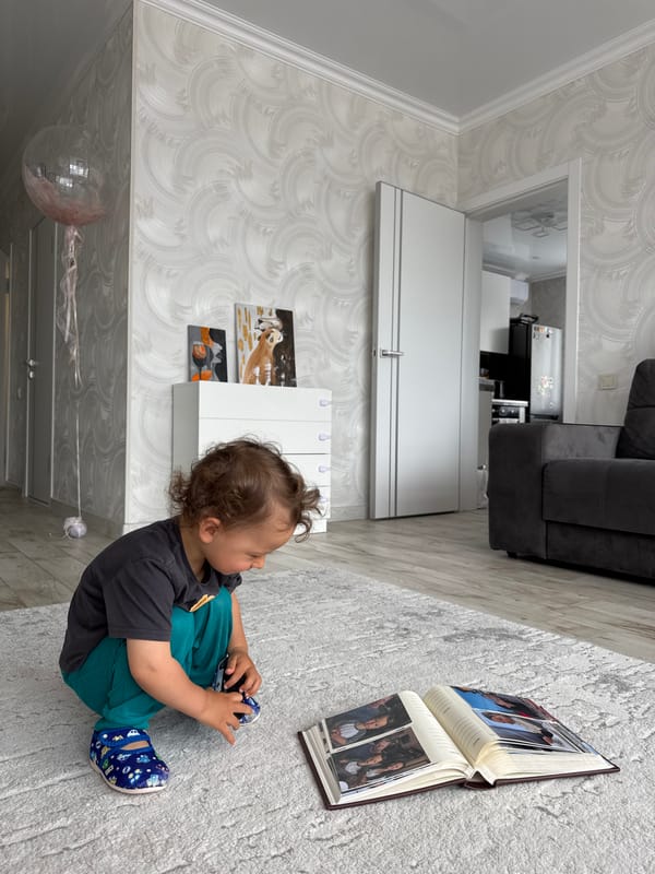 Toddler's First Birthday Celebration Documented in Sochi Home