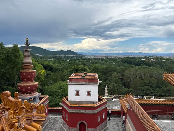 Traditional Chinese architecture complex documented in Haidian District