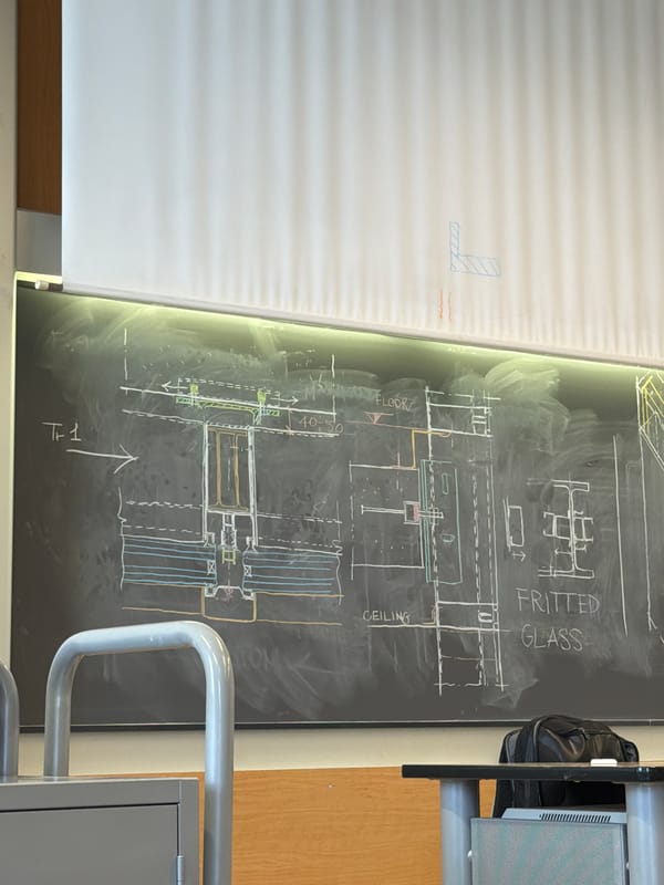 Technical diagram spotted on chalkboard in Milan classroom