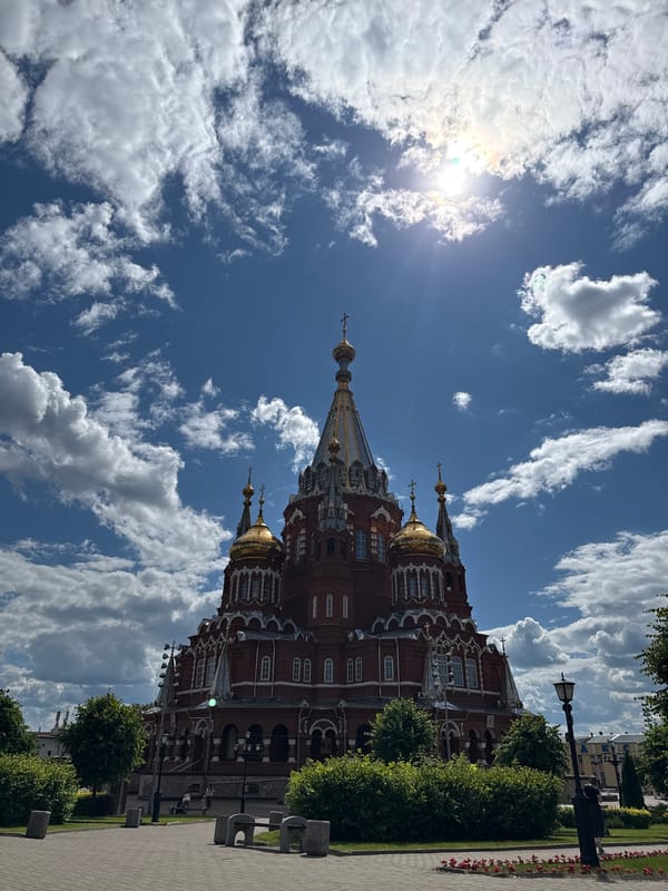 Holy Trinity Cathedral documented in Izhevsk, Russia