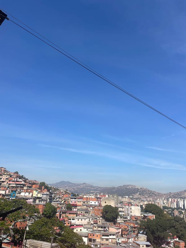 Daily life documented in Caracas favela neighborhood
