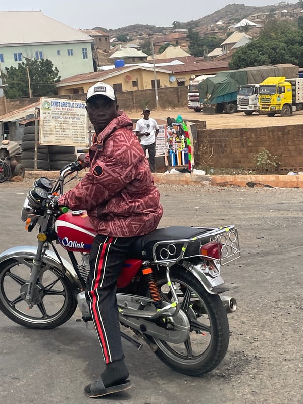 Morning street life documented across Jos, Nigeria