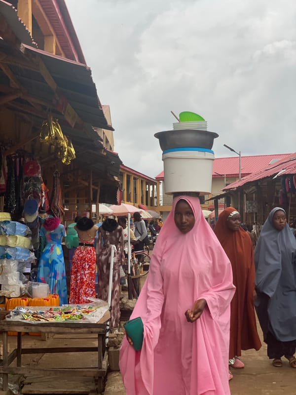 Daily marketplace activity recorded in Kafanchan B, Nigeria