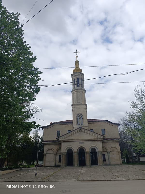 Historic church architecture documented in Targovishte, Bulgaria